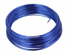 Floirst Aluminium Wire Blue 2mm x 100g | Decorative Floristry Wire