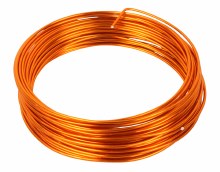 Floirst Aluminium Wire Orange 2mm x 100g | Decorative Floristry Wire