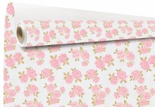 Kraft Paper Elsa Rose White 79cm x 40m