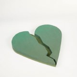 Oasis Floral Foam Broken Heart Shape 18" Oasis Floral Foam Broken Heart Shape 18"
