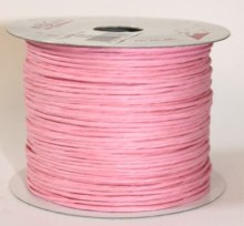 Pale pink paper covered craft wire 50m