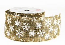Christmas Ribbon Wired Edge 2.5" x 10 Yards