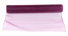 Plum Organza Fabric 0.4m x 10m
