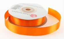 Satin Ribbon 15mm x 25 Yards Orange