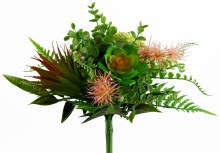 Artificial Succulent/ Fern Bundle 38cm