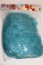 Decorative blue sisal 100g packet
