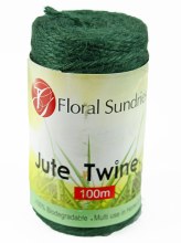 Heavy Duty Florist Mossing Twine Green 100m