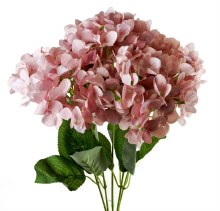 Artificial Hydrangea Bunch 50cm Lilac