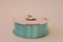 Aqua florist polytie ribbon,100yds-P189