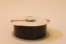 Black polytie floirst ribbon, 100yds-P23