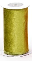 Velvet Ribbon 120mm x 2m green