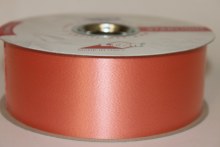Peach florist polytie ribbon x 100yds P-40