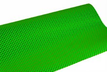 Gift Wrapping Paper Dot/ Stripe 70cm x 10m Green/ Gold