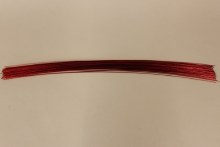 250g red metallic paper covered wire
