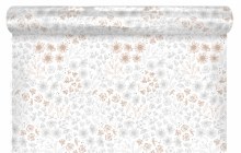 Floirst Cellophane Wrap 80cm x 100m White Mix