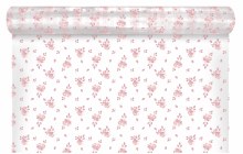 Florist Cellophane Wrap 80cm x 100m Blush Pink