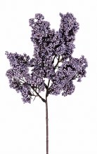 Holly Berry Fruit Stem Lilac 37cm