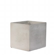 Ceramic Cement Pot 14cm x 14cm