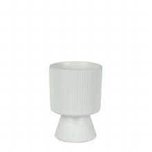 Ceramic Pot 11.5cmx16cm White