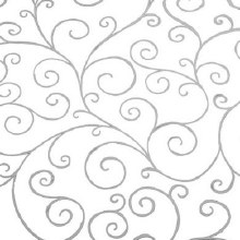 Cellophane wrap silver scroll 80cm x 100m Cellophane wrap silver scroll 80cm x 100m
