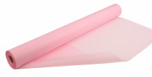 Frosted Florist Cellophane Wrap 80cmx80m- 50 micron bouquet wrapping film Pale Pink