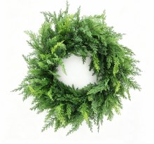 Faux Spruce Pine Wreath 55cm