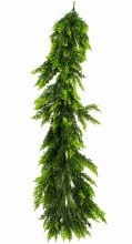 Artificial Mixed Green Cypress Garland 200cm