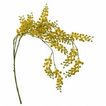 Faux Trailing Mimosa Yellow 78cm