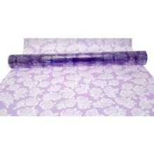 Florist Cellophane Wrap Lilac Roses 80cm x 100m Florist Cellophane Wrap Lilac Roses 80cm x 100m