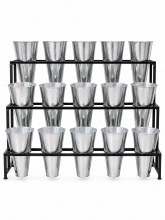 METAL FLOWER STAND X 15 BUCKET