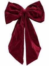 Velvet Giant Bow 80cm x 100cm