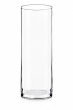 Glass Cylinder Vase 30cm x 10cm