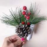 Christmas Pick Berry/ Cone x 6pcs Christmas Pick Berry/ Cone x 6pcs