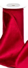 Velvet Ribbon 120mm x 2m Burgundy