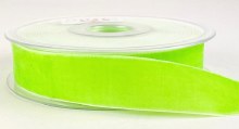 Velvet Ribbon 25mm x 9m Green