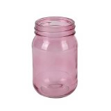 Juba Glass Vase Pink 7x13cm