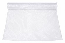 White organza fabric 40cm(approx) x 10m