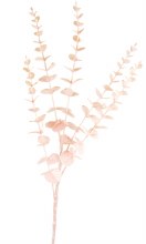 Faux Blush Eucalyptus Stem W/ Shimmer 28.5"