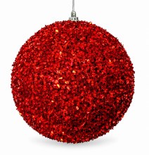Christmas Bauble Red Large 15cm