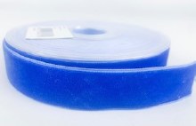 Velvet Ribbon Blue 25mm x 9m