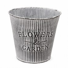 Zinc Flower & Garden Planter 15cm