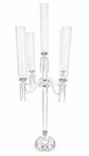 Additional picture of Crystal Candelabra 5 arm 75cm with droplets