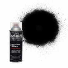 Additional picture of Flat black oasis florist spray paint,400ml