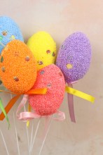 Additional picture of Decorative Easter Egg Picks( pack of 6) 24cm