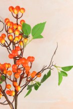 Additional picture of Artificial Berry Stem 61cm Burnt Orange
