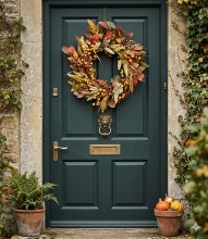 Additional picture of Autumn Door Wreath 24"