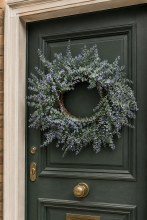 Additional picture of Faux Lavender Wreath 24"