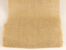 Additional picture of Hessian Burlap Ribbon 15cm x 5m Natural