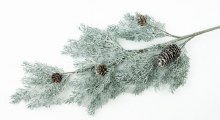 Additional picture of Christmas Spruce Stem 34" Silver