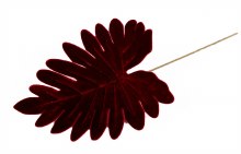 Additional picture of Velvet Artificial Leaf Pick 35cm
